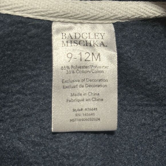 Boy Jacket Bundle Badgley Mischka Varsity 9–12M & Wonder Nation Packable 12M NWT - Picture 3 of 4